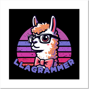 Llama Programmer Posters and Art